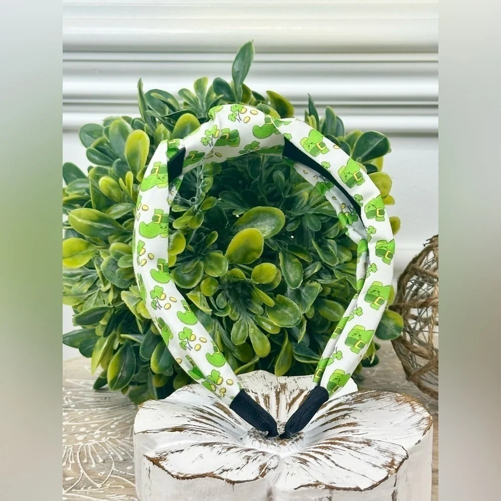 St. Patrick’s Day Shamrock Headband